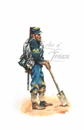 Army Of The Cumberland Pioneer 1864