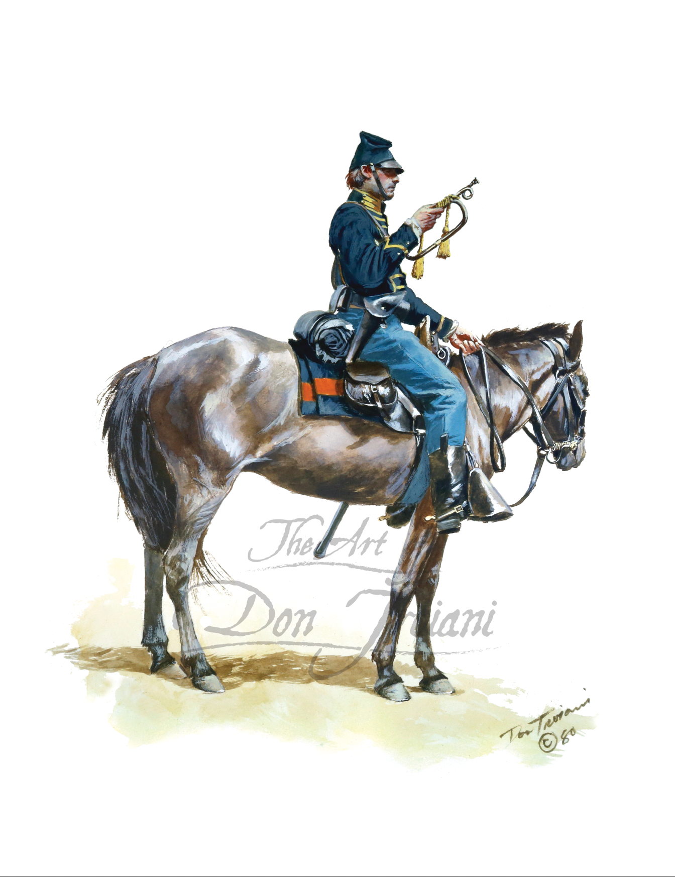 Union Cavalry Bugler 1