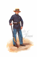 Corporal, 3rd Regiment, First Veteran Army Corps. (Hancock's), 1865