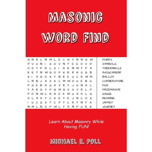 Masonic Word Find - Paperback