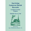 Surviving Cameron Parish Records, Loudoun County, Virginia: Tithable List of 1765