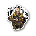 The Filthy Thirteen Sticker
