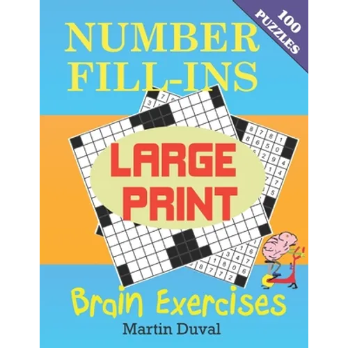 Number Fill-Ins Brain Exercises - Paperback