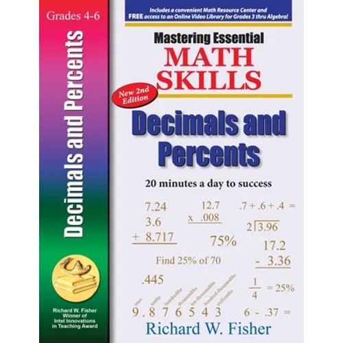 Mastering Essential Math Skills Decimals and Percents, 2nd Edition - Paperback