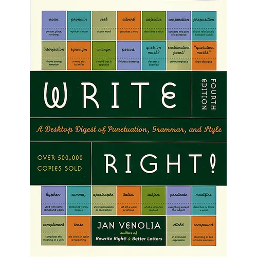 Write Right!: A Desktop Digest of Punctuation, Grammar, and Style - Paperback