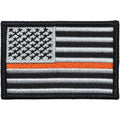 Thin Orange Line Search & Rescue USA Flag - 2x3 Patch