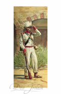 Mexican Soldier, 56th Infantry, 1836