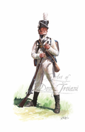 U.S. Infantry Private, Summer Uniform, 1812