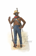 D’Aquin’s Battalion of Free Men of Color, 1815