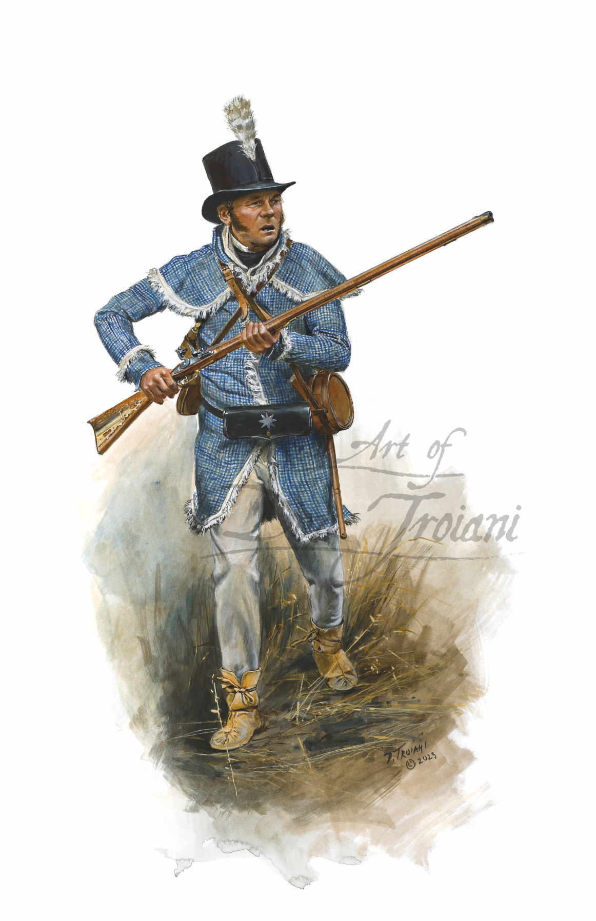Orleans Rifle Company, Beale's Rifles, 1815