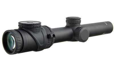 Trijicon AccuPoint 1-6x24mm Riflescope Standard Duplex Crosshair with Green Dot -  30mm Tube -  Matte Black -  Capped Adjusters