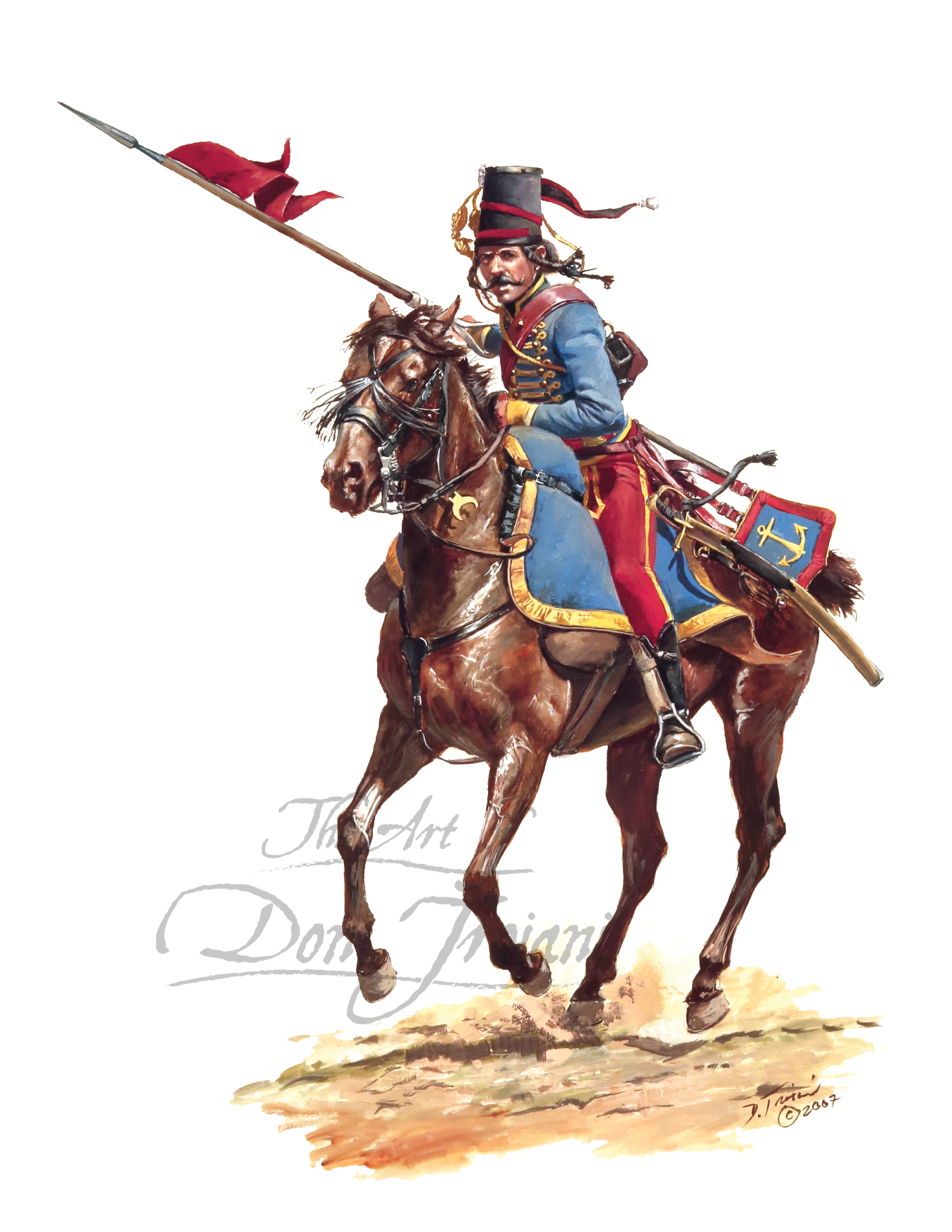French Army: Lancer Of Lauzun’s Legion