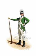 3rd Battalion Light Infantry Company Sergeant, Philadelphia Associators, 1775-1776