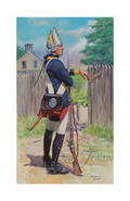 Fusilier Regiment Von Ditfurth, 1776