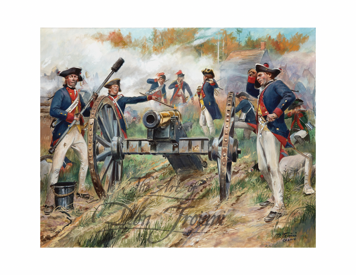 Hesse Hanau Artillery, 1777