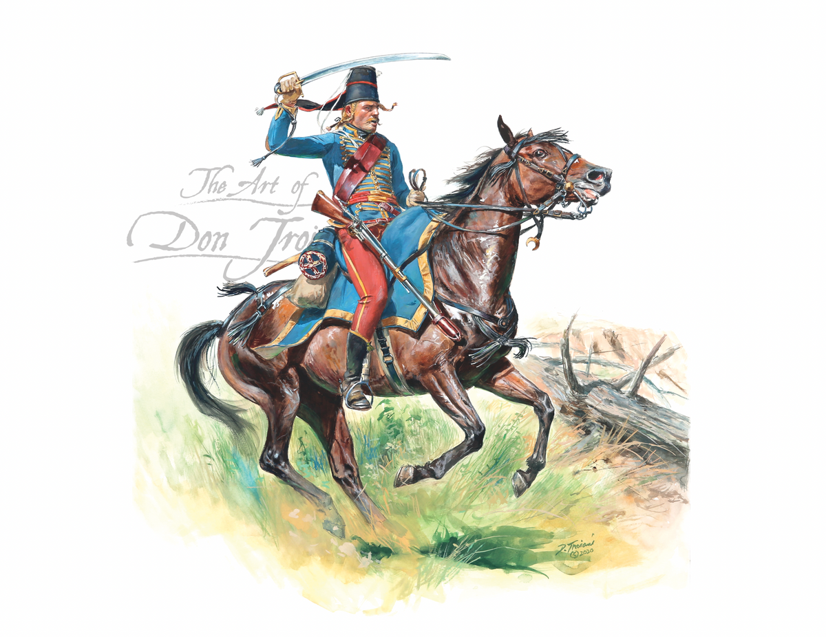 Hussar of the Lauzun Legion, 1781
