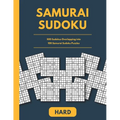 Samurai Sudoku: 500 Sudokus Overlapping into 100 Samurai Sudoku Puzzles - Paperback