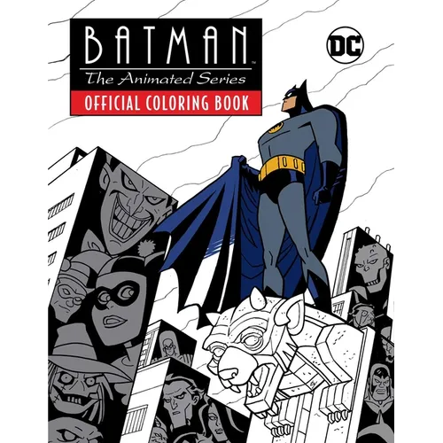 Batman: The Animated Series: Official Coloring Book - Paperback