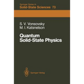 Quantum Solid-State Physics - Paperback