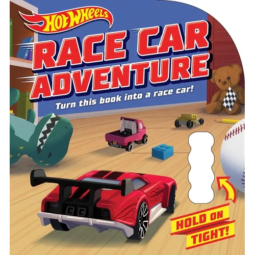 Hot Wheels: Race Car Adventure! (Take the Wheel!) - Board Book