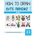 How to Draw Cute Pandas for Kids - Volume 1 - Paperback