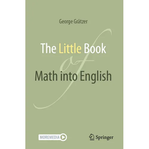 The Little Book of Math Into English - Paperback