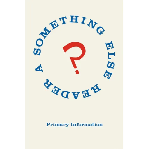 A Something Else Reader - Paperback