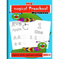Workbook: My Magical Preschool Workbook: Practice line tracing, pen control to trace and write ABC Letters, Numbers and words, p - Paperback