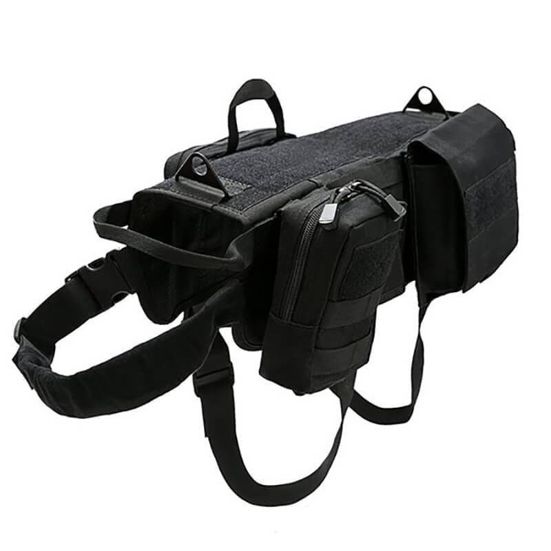 Tactical Dog Harness Adjustable Military K9 Harness Vest