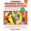 Informational Texts for Striving Readers: Grade 4 - Paperback