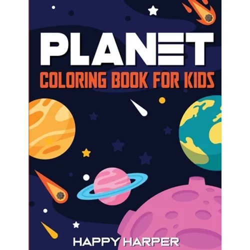 Planet Coloring Book - Paperback