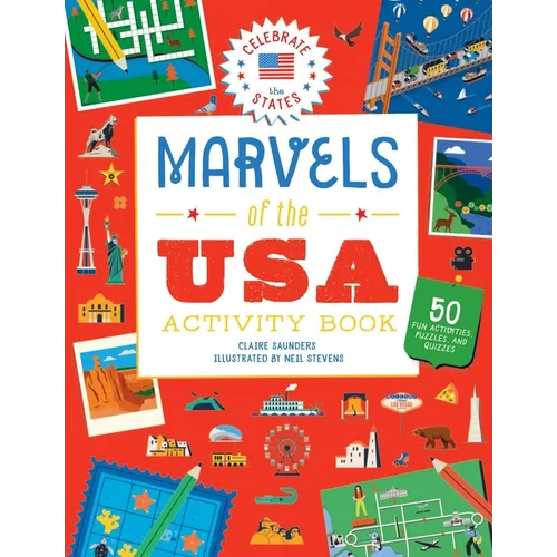 Marvels of the USA Activity Book - Paperback