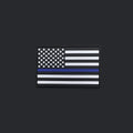 American Flag PVC Patches