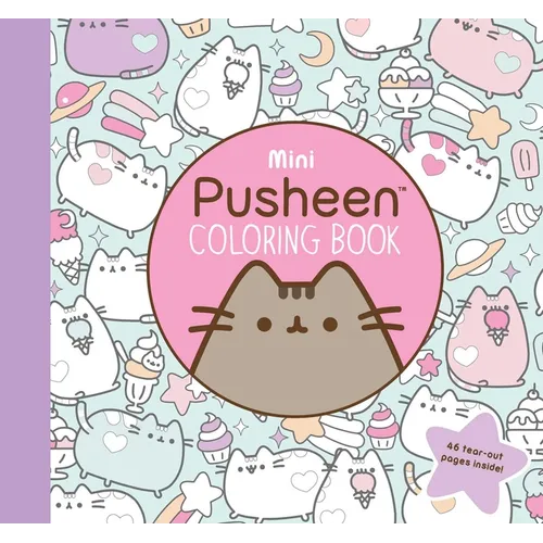 Mini Pusheen Coloring Book - Paperback