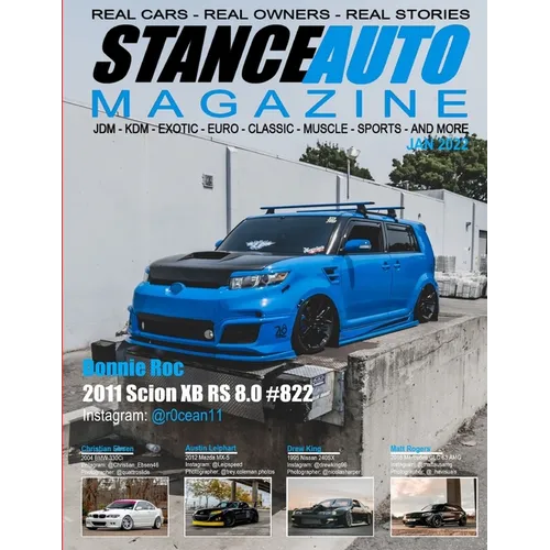 Stance Auto Magazine Jan 2022 - Paperback