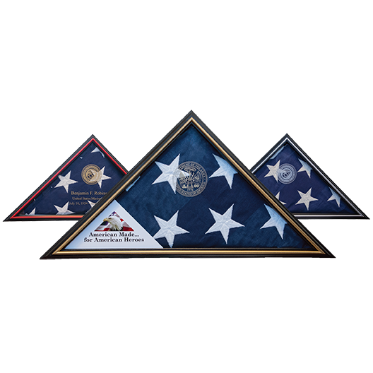Tributary Flag Case - Air Force Flag Display Case