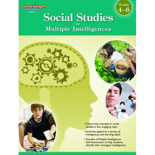 Social Studies for Multiple Intelligences Reproducible Grades 4-6 - Paperback