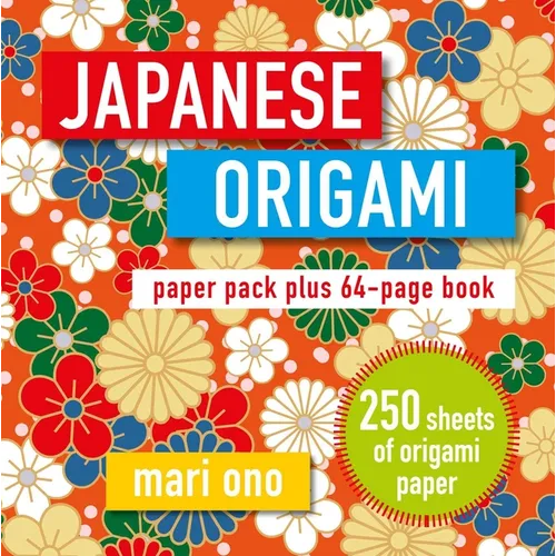 Japanese Origami: Paper Block Plus 64-Page Book - Paperback