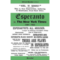 Esperanto in the New York Times (1887 - 1922)
