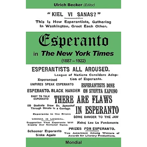 Esperanto in the New York Times (1887 - 1922)