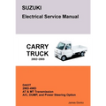 SUZUKI CARRY DA63T Electrical Service Manual & Diagrams - Paperback