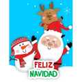 Feliz Navidad: Libro de colorear - Paperback