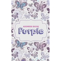 Address Book Purple - Paperback