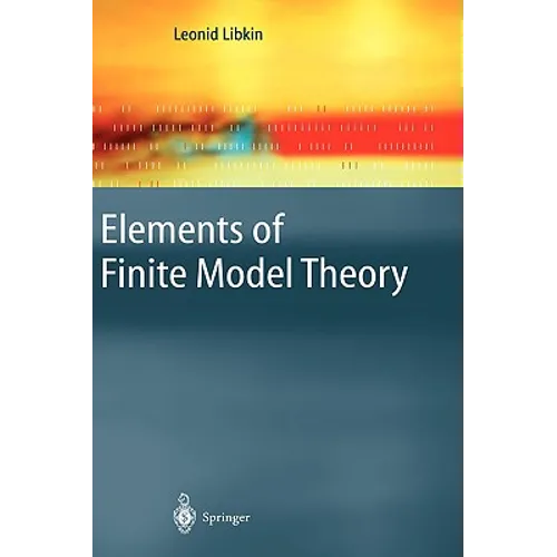 Elements of Finite Model Theory - Hardcover