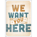 We Want You Here - Hardcover