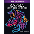 Animal Adult Coloring Book - Paperback