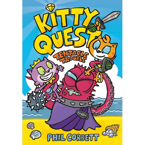 Kitty Quest: Tentacle Trouble: A Graphic Novel - Paperback