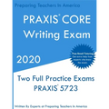 PRAXIS CORE Writing: Two Multiple Choice Practice Exams - Paperback