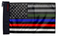 USA Subdued Honor The 4 12"x18" Forever Wave Flag for Jeep Wrangler LJ 2003-2006