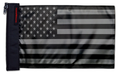 USA Subdued Tactical 12"x18" Forever Wave Flag for Golf Carts